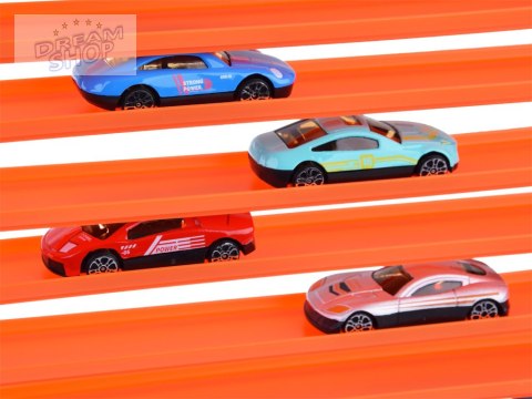 Garaż parking dla autek tor pętla 2w1 resoraki resorówki 8 szt ZA4699 Garaż parking dla autek tor pętla 2w1 resoraki resorówki 8 szt ZA4699