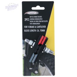 KLOCKI HAMULCOWE 2SZT BICYCLE GEAR