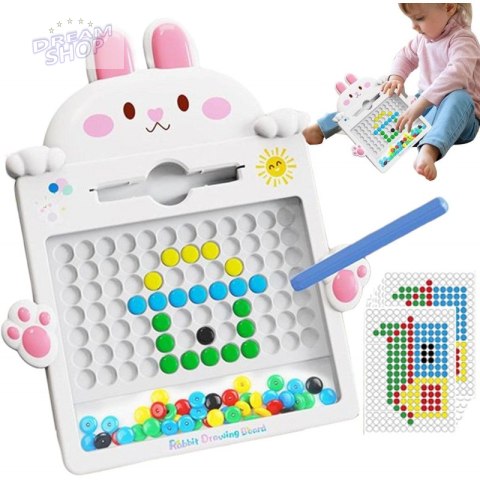 WOOPIE Tablica Magnetyczna dla Dzieci Montessori MagPad Królik WOOPIE Tablica Magnetyczna dla Dzieci Montessori MagPad Królik