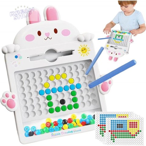WOOPIE Tablica Magnetyczna dla Dzieci Montessori MagPad Królik WOOPIE Tablica Magnetyczna dla Dzieci Montessori MagPad Królik
