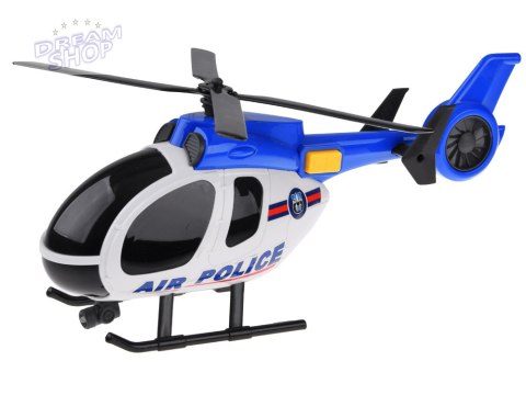 Zestaw pojazdów policyjnych auto helikopter dźwięk światło ZA4626 Zestaw pojazdów policyjnych auto helikopter dźwięk światło ZA4626