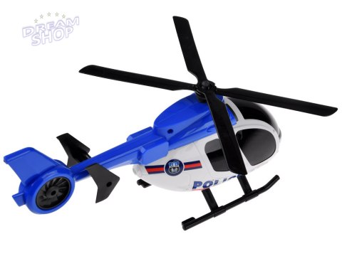 Zestaw pojazdów policyjnych auto helikopter dźwięk światło ZA4626 Zestaw pojazdów policyjnych auto helikopter dźwięk światło ZA4626