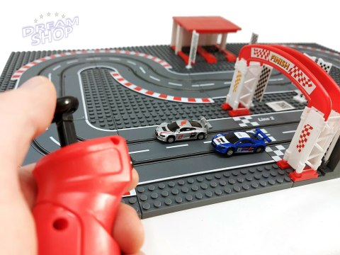 Audi sterowany tor wyścigowy samochodowy autka pilot budowa RC0621 Audi sterowany tor wyścigowy samochodowy autka pilot budowa RC0621