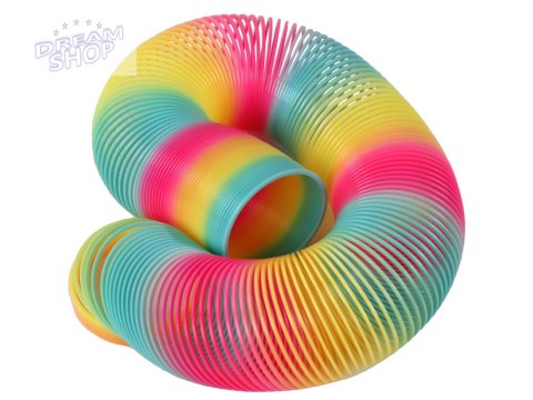 Magiczna Kultowa Sprężyna Kolorowa 30 Cm Zabawka Magiczna Kultowa Sprężyna Kolorowa 30 Cm Zabawka