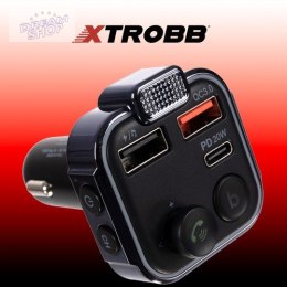 Transmiter/ ładowarka bluetooth FM Xtrobb 22355