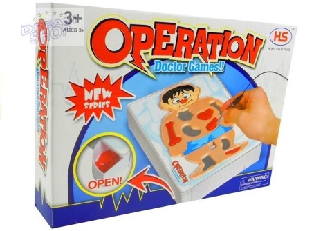 Gra Edukacyjna Operacja dla Małego Doktora Gra Edukacyjna Operacja dla Małego Doktora