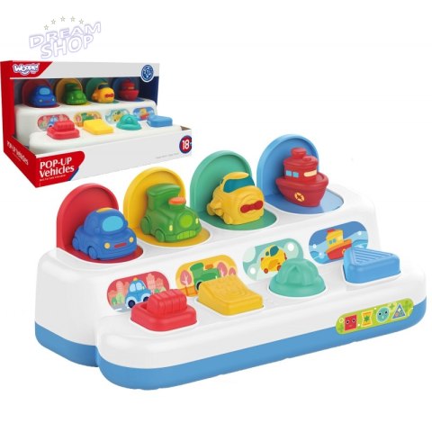 WOOPIE BABY Zabawka Edukacyjna Wyskakujące Pojazdy POP-UP WOOPIE BABY Zabawka Edukacyjna Wyskakujące Pojazdy POP-UP