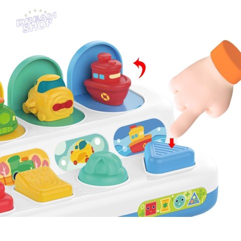 WOOPIE BABY Zabawka Edukacyjna Wyskakujące Pojazdy POP-UP WOOPIE BABY Zabawka Edukacyjna Wyskakujące Pojazdy POP-UP