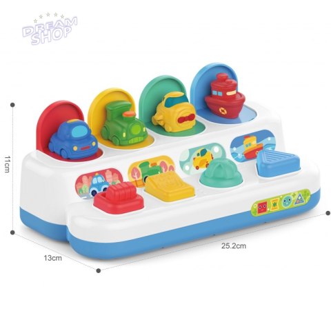 WOOPIE BABY Zabawka Edukacyjna Wyskakujące Pojazdy POP-UP WOOPIE BABY Zabawka Edukacyjna Wyskakujące Pojazdy POP-UP