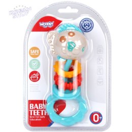 WOOPIE BABY Zabawka Sensoryczna 2w1 Grzechotka Gryzak