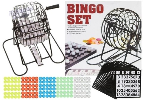 Familijna Gra Losowa Bingo Lotto Metalowe Familijna Gra Losowa Bingo Lotto Metalowe