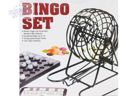 Familijna Gra Losowa Bingo Lotto Metalowe Familijna Gra Losowa Bingo Lotto Metalowe