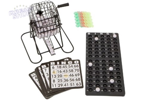 Familijna Gra Losowa Bingo Lotto Metalowe Familijna Gra Losowa Bingo Lotto Metalowe