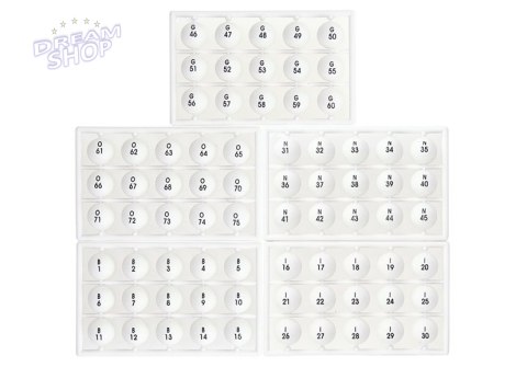 Familijna Gra Losowa Bingo Lotto Metalowe Familijna Gra Losowa Bingo Lotto Metalowe