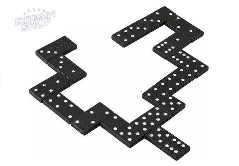 Gra Domino w Drewnianym Pudełku 28 Elementy Gra Domino w Drewnianym Pudełku 28 Elementy