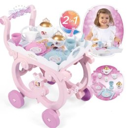 Smoby Disney Princess Księżniczki Disneya Wózek z Zastawą + 17 akcesoriów