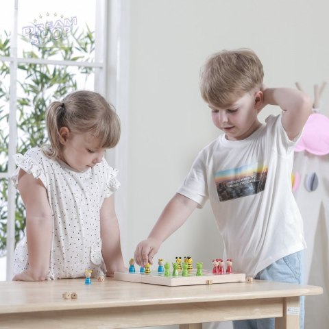 Drewniana gra Ludo Chińczyk Viga Toys Drewniana gra Ludo Chińczyk Viga Toys