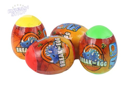 Magiczne Pękające Jajko Dinozaur W Skorupie 4 Kolory 6 cm Magiczne Pękające Jajko Dinozaur W Skorupie 4 Kolory 6 cm