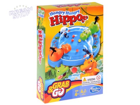 Hasbro Gra zręcznościowa Głodne hipopotamy GR0657 Hasbro Gra zręcznościowa Głodne hipopotamy GR0657