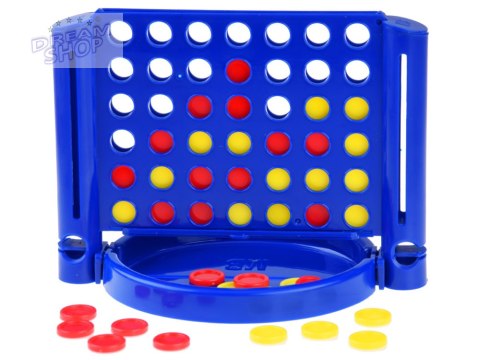 Kultowa Gra zręcznościowa strategiczna Connect 4 GR0656 Kultowa Gra zręcznościowa strategiczna Connect 4 GR0656