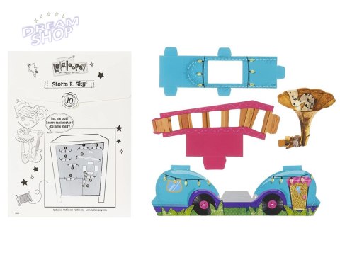 Lalaloopsy duża rockowa Lalka Storm E Sky 33 cm + kotek ZA4912 Lalaloopsy duża rockowa Lalka Storm E Sky 33 cm + kotek ZA4912
