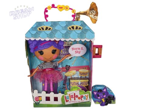 Lalaloopsy duża rockowa Lalka Storm E Sky 33 cm + kotek ZA4912 Lalaloopsy duża rockowa Lalka Storm E Sky 33 cm + kotek ZA4912