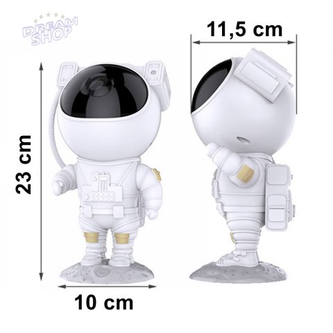 PROJEKTOR GWIAZD NIEBA LED LAMPKA NOCNA ASTRONAUTA PROJEKTOR GWIAZD NIEBA LED LAMPKA NOCNA ASTRONAUTA