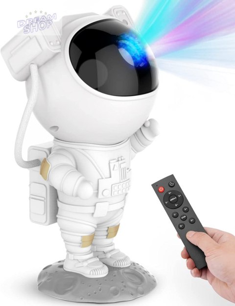 PROJEKTOR GWIAZD NIEBA LED LAMPKA NOCNA ASTRONAUTA PROJEKTOR GWIAZD NIEBA LED LAMPKA NOCNA ASTRONAUTA