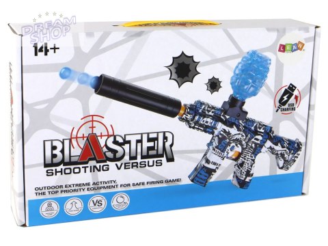 Pistolet Broń Karabin Na Wodę Niebieski Kulki Wodne