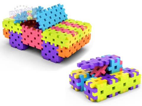Kolorowe Klocki WAFLE Meli Basic 150 elemen. 50000 Kolorowe Klocki WAFLE Meli Basic 150 elemen. 50000