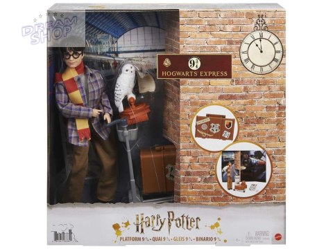 Mattel Lalka Harry Potter na peronie + sowa Hedwiga GXW31 ZA4930 Mattel Lalka Harry Potter na peronie + sowa Hedwiga GXW31 ZA4930