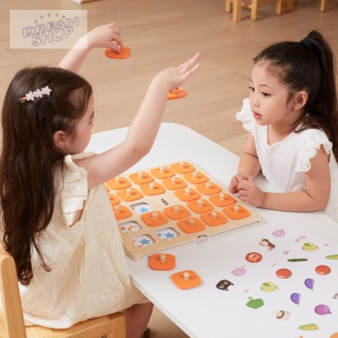 Viga Memory Gra Pamięciowa Zgadnij Obrazki 10 Kart Montessori Duża Viga Memory Gra Pamięciowa Zgadnij Obrazki 10 Kart Montessori Duża