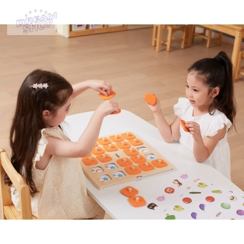 Viga Memory Gra Pamięciowa Zgadnij Obrazki 10 Kart Montessori Duża Viga Memory Gra Pamięciowa Zgadnij Obrazki 10 Kart Montessori Duża