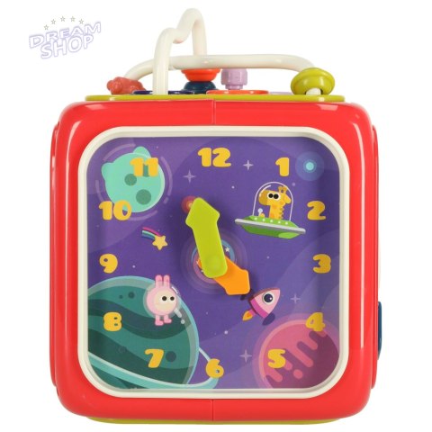 Zabawka edukacyjna interaktywna sensoryczna manipulacyjna kostka sorter klocków Zabawka edukacyjna interaktywna sensoryczna manipulacyjna kostka sorter klocków