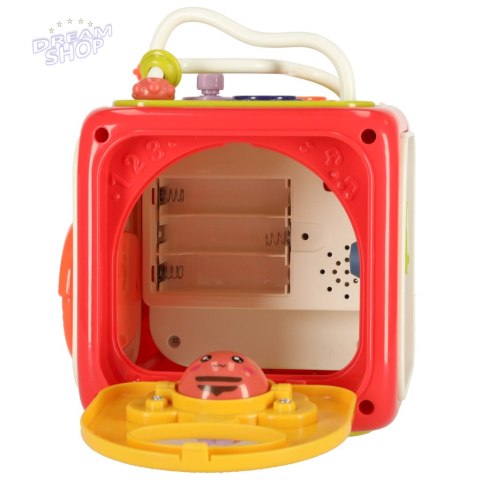 Zabawka edukacyjna interaktywna sensoryczna manipulacyjna kostka sorter klocków Zabawka edukacyjna interaktywna sensoryczna manipulacyjna kostka sorter klocków