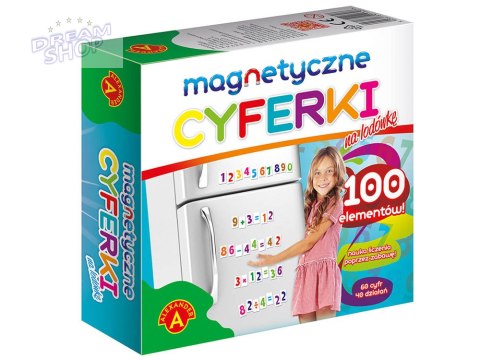 Cyferki magnetyczne na lodówkę 100 elem TA0105 Cyferki magnetyczne na lodówkę 100 elem TA0105