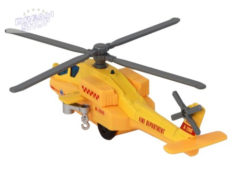 Helikopter Śmigłowiec Aluminiowy Ratunkowy Z Napędem Mix Dźwięk Światła Helikopter Śmigłowiec Aluminiowy Ratunkowy Z Napędem Mix Dźwięk Światła