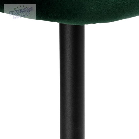 Krzesło HAMPTON VELVET czarne Krzesło HAMPTON VELVET czarne