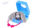 Urocza torebka + zwierzątko maskotka królik pluszak ZA4682