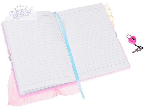 Notes sekretny pamiętnik na kluczyk różowa Świnka ZA4821 Notes sekretny pamiętnik na kluczyk różowa Świnka ZA4821