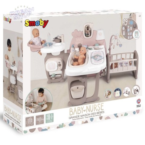 SMOBY Baby Nurse Duży Kącik Opiekunki dla Lalki