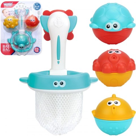 WOOPIE BABY Zestaw do Kąpieli Łowienie Rybek 4 el. WOOPIE BABY Zestaw do Kąpieli Łowienie Rybek 4 el.