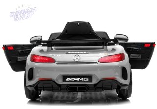 Auto na Akumulator Mercedes GTR Srebrny Lakierowany