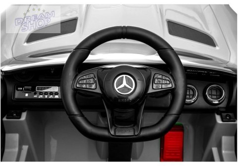 Auto na Akumulator Mercedes GTR Srebrny Lakierowany Auto na Akumulator Mercedes GTR Srebrny Lakierowany