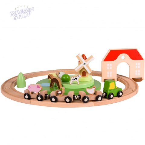 CLASSIC WORLD Drewniana Kolejka Farma CLASSIC WORLD Drewniana Kolejka Farma