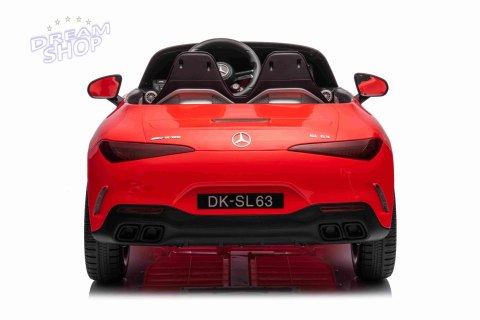 Pojazd Mercedes Benz AMG SL63 Czerwony Pojazd Mercedes Benz AMG SL63 Czerwony