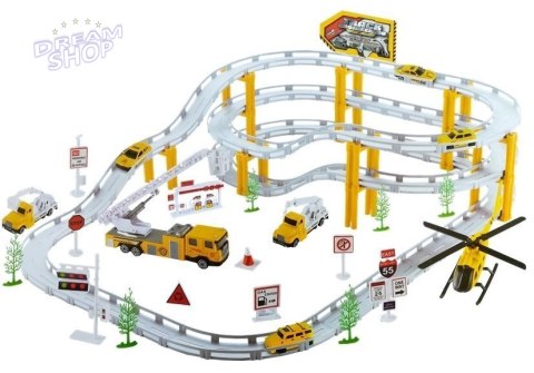 Tor Samochodowy Rail Racing Metalowe Autka 12km/h Tor Samochodowy Rail Racing Metalowe Autka 12km/h