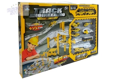 Tor Samochodowy Rail Racing Metalowe Autka 12km/h Tor Samochodowy Rail Racing Metalowe Autka 12km/h