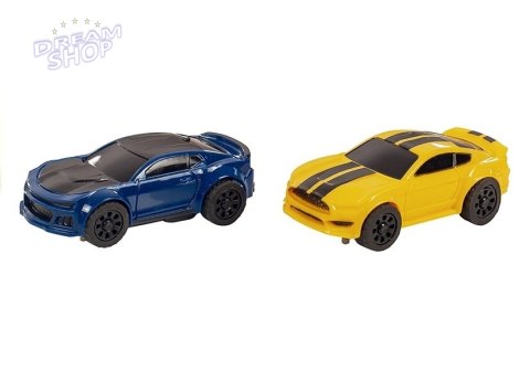 Tor Wyścigowy 2 Autka Kontrolery Slot Cars 1:64