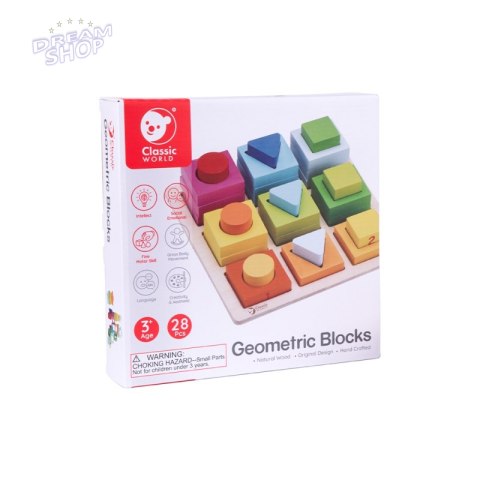 Układanka Geometryczna Klocki Sorter Classic World Układanka Geometryczna Klocki Sorter Classic World